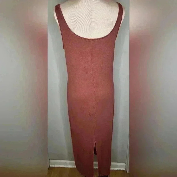 Victoria's Secret Rib Knit Maxi Dress NWT New Size Large - Picture 6 of 11